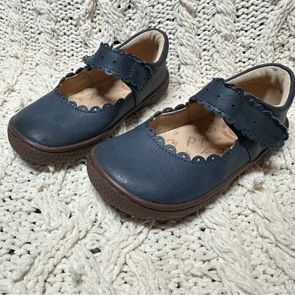 Livie and Luca Briar Mary Jane Navy Toddler Size 9 - Picture 8 of 10